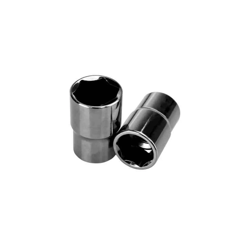 Ingco 11mm 1/2 inch Chrome Vanadium Steel Hexagonal Black Nickle Plated Square Drive SocketHHAST12111 image-1