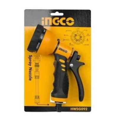 Ingco 3/4 inch Yellow & Black Plastic Trigger Spray NozzleHWSG092 image-1