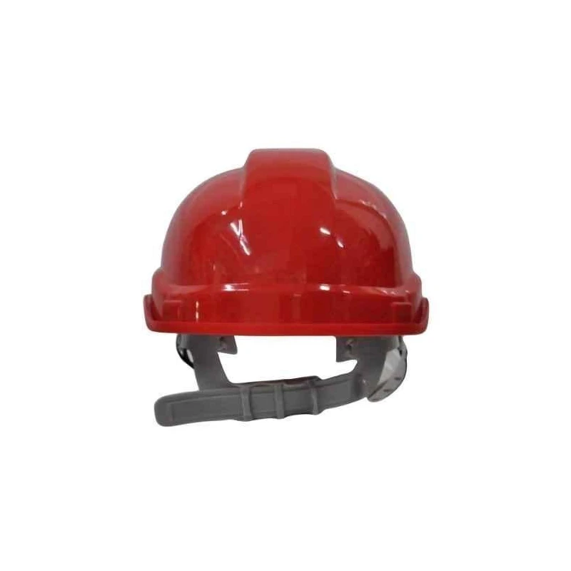 Ingco Plastic HDPE Red Safety Helmet with VentsHSH210 image-2