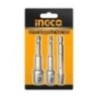 Ingco 3 Pcs Silver Socket Adaptor Set, AMN365A01