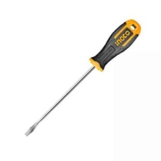 Ingco SL8x200mmS2 Cr-V Steel Chrome & Blue Multipurpose Portable Screw DriverHS688200 image-1