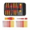 Ingco Yellow & Red Screwdriver Set, HKISD1201