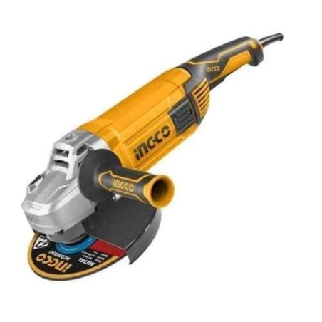 Ingco 2400W 6400rpm 230mm Angle GrinderAG24008 image-1