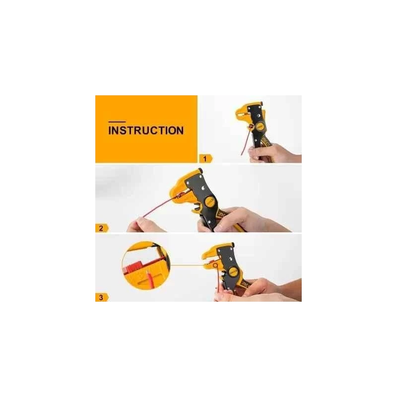 Ingco TPR Wire StripperHWSP15608 image-2