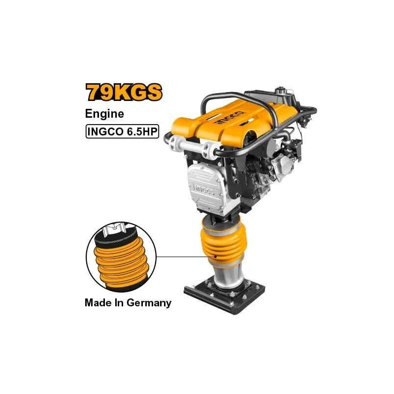 Ingco 4.8kW Gasoline Tamping RammerGRT75-2 image-2