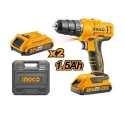 Ingco 20V 0.8-10mm Lithium-Ion Cordless DrillCDLI20012 image-1