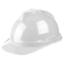 Ingco PE White Safety Helmet with Vents & ChinstrapHSH202 image-1