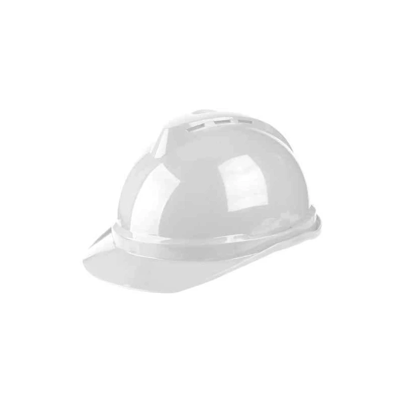 Ingco PE White Safety Helmet with Vents & ChinstrapHSH202 image-1