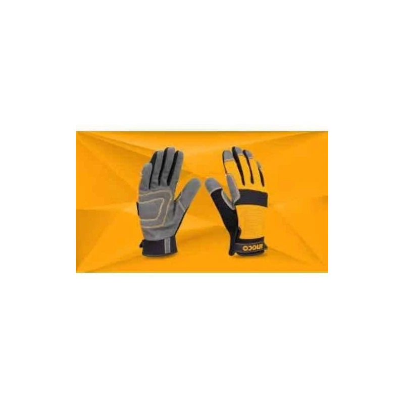 Ingco Polyester Mechanic Safety GlovesHGMG01-XL image-2