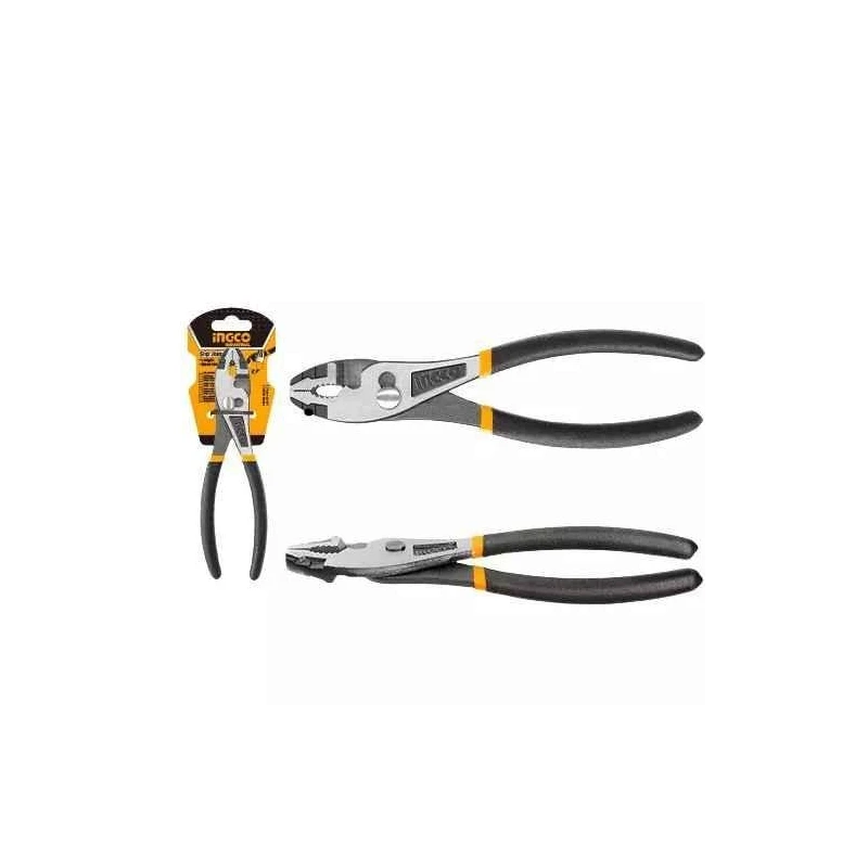 Ingco 200mm High-Quality Steel Black Finish Slip Joint PlierHSPJP0220 image-1