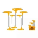 Ingco Cr-V T-Handle Torx Key SetHHKT80818 image-1