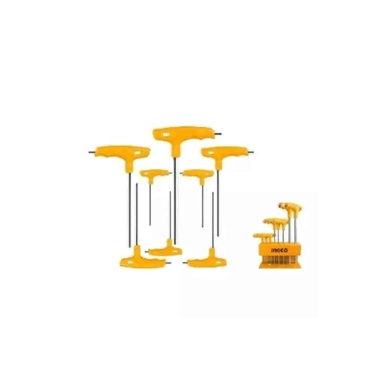 Ingco Cr-V T-Handle Torx Key SetHHKT80818 image-1