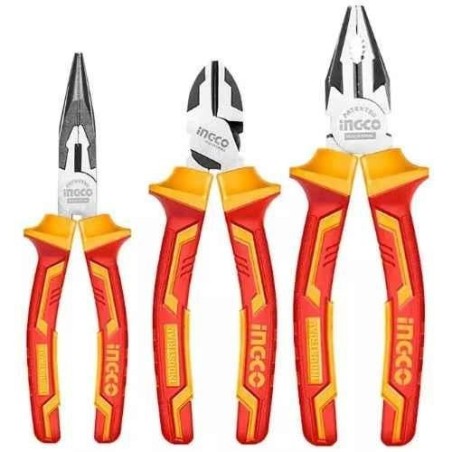 Ingco 3 Pcs Insulated Pliers SetHIKPS28318 image-1