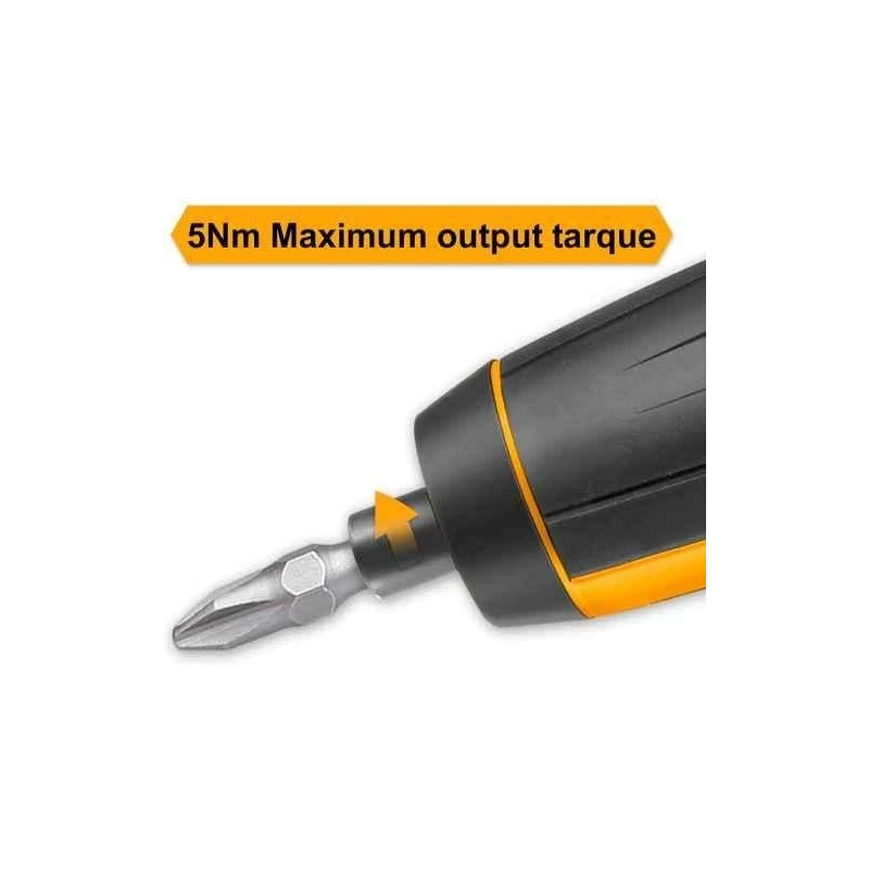 Ingco 46 Pcs 4V Cordless Screwdriver Drill Driver KitCSDLI0403 image-4