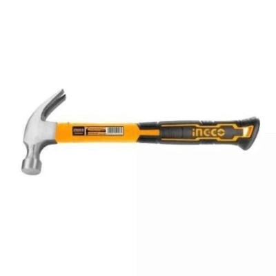 Ingco Carbon Steel Yellow & Black Claw HammerHCHS8016 image-1