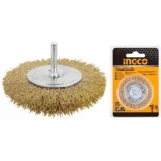 Ingco 75mm Stainless Steel Wheel BrushWB40751 image-1