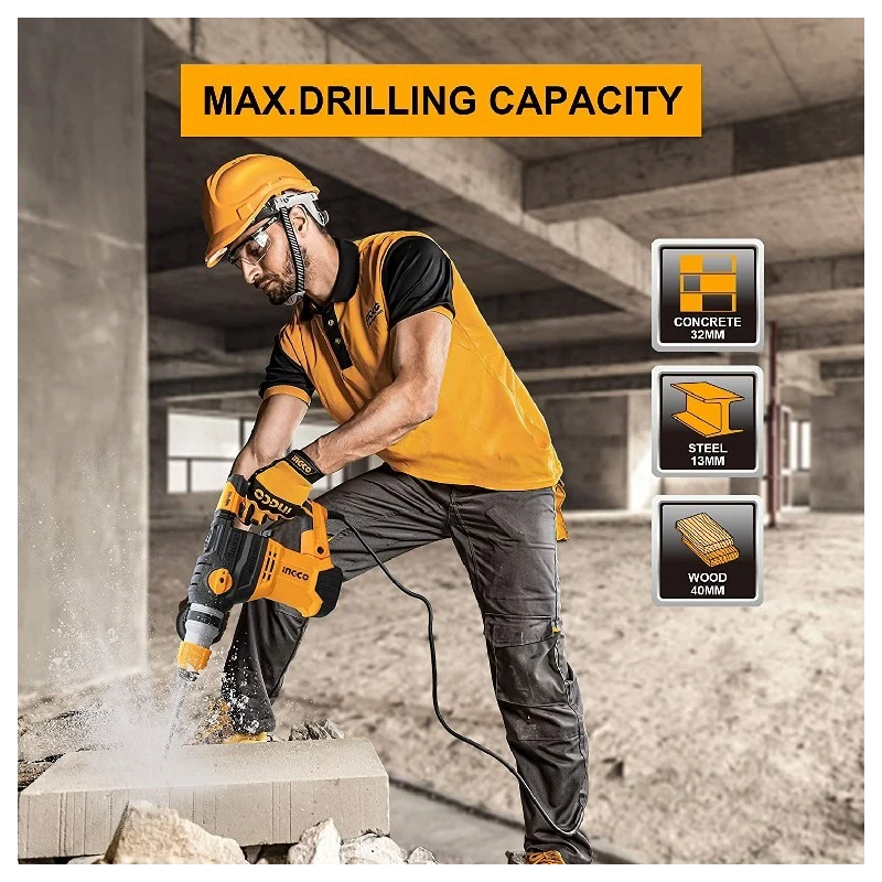 Buy Ingco RH150028 1500W Rotary Hammer online