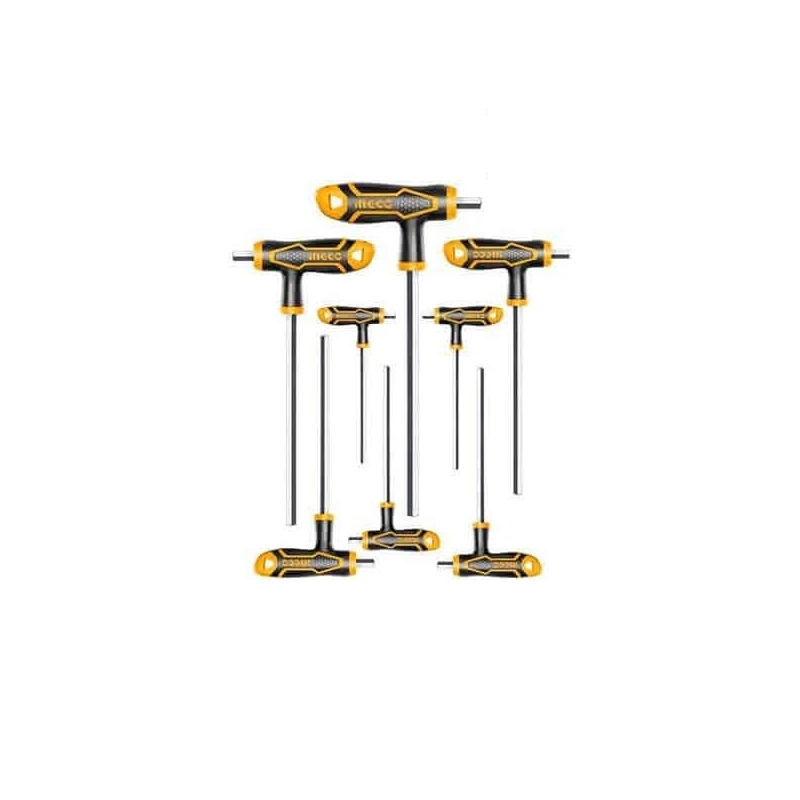 Buy Ingco HHKT8081 T-Handle Hex Wrench Set online