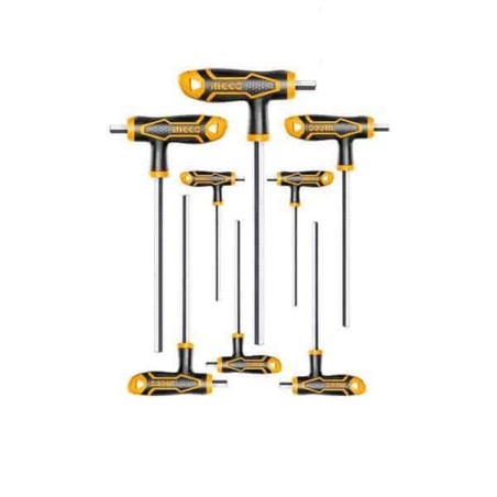 Buy Ingco HHKT8081 T-Handle Hex Wrench Set online