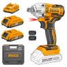 Ingco P20S 20V Cordless Li-ion Impact Wrench, CIWLI2038