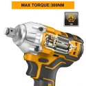Buy Ingco CIWLI2038 Cordless Li-ion Impact Wrench online