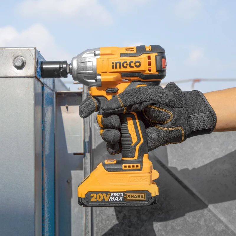 Buy Ingco CIWLI2038 Cordless Li-ion Impact Wrench online