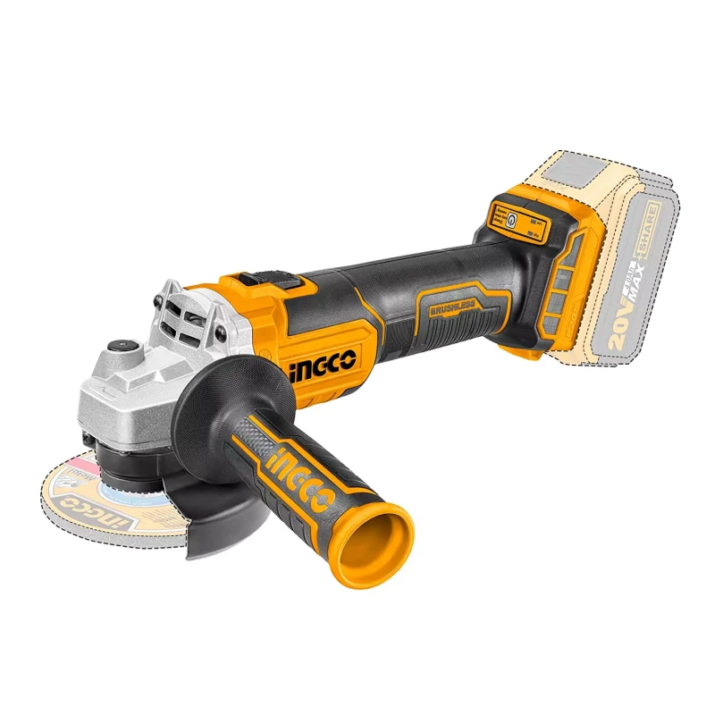 Buy Ingco CAGLI211041 20V 100mm Cordless Angle Grinder online