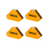 Ingco 4-Piece Magnet & Steel Magnetic Position Holder Set, AMWH4001