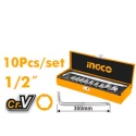 Buy Ingco HKTS12101 CrV Combination Socket Set online