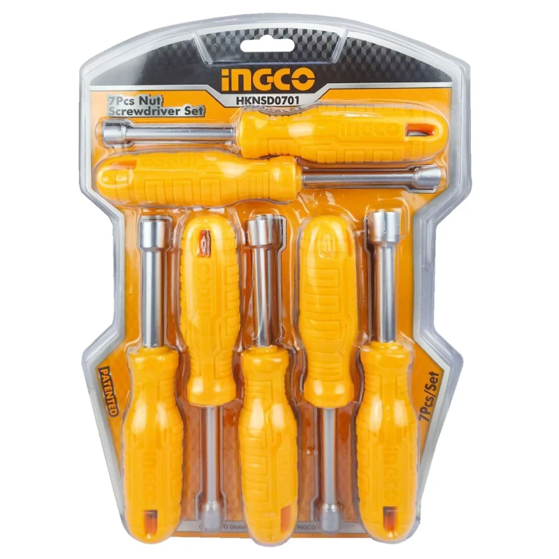 Buy Ingco HKNSD0701 7 Pcs Metal Screwdriver Set online