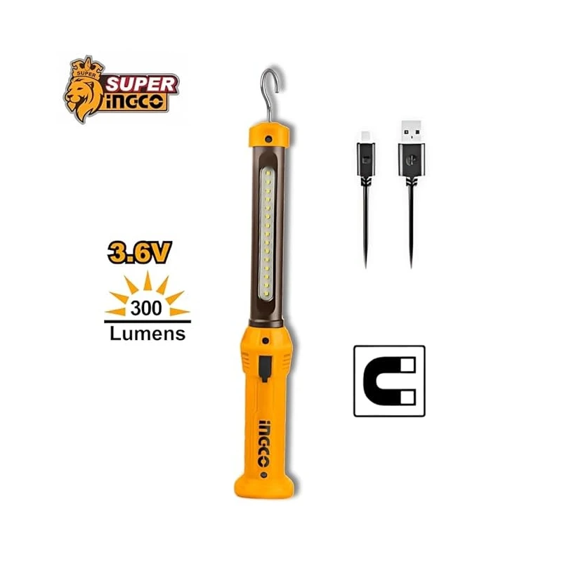 Buy Ingco COSLI23048 Cordless Impact Wrench Kit online