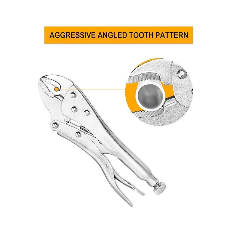 Buy Ingco HCJLW0210 Curved Jaw Locking Plier online