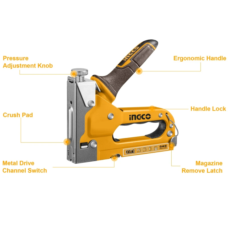 Buy Ingco HSG1405 Stainless Steel Staple Gun online