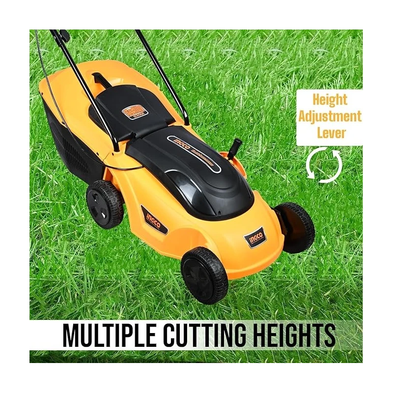 Buy Ingco LM383 Electric Lawn Mower 0.35m Power Cord online
