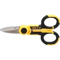Buy Ingco HES02855 Yellow & Black Electrician Scissor online