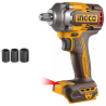 Ingco 20V 400Nm 1/2 inch Brushless Cordless Impact Wrench Driver, CIWLI20401