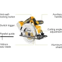 Buy Ingco CSLI1651 Battery Operated Circular Saw online