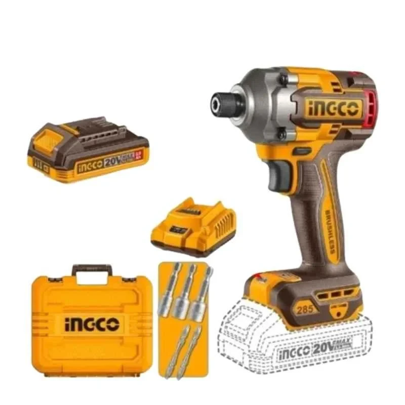 Buy Ingco CIRLI2028 20V 2Ah Cordless Impact Driver online
