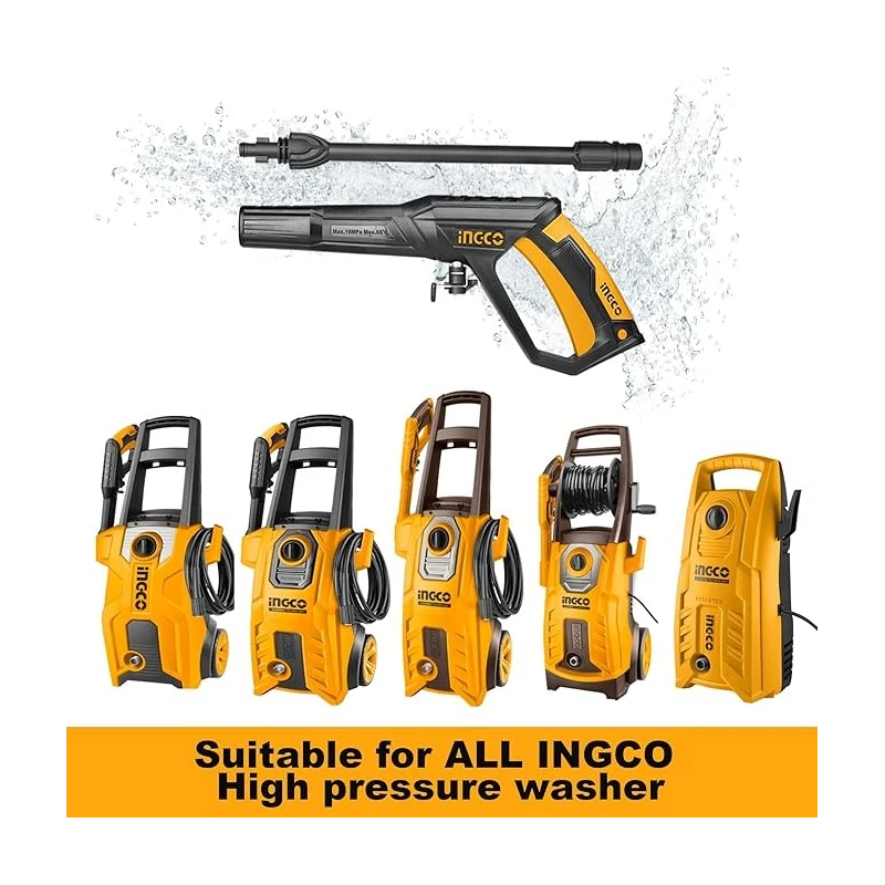 Buy Ingco AMSG028 120bar Black Spray Gun online