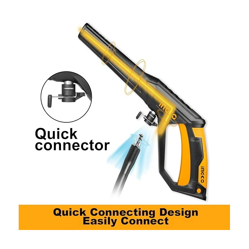 Buy Ingco AMSG028 120bar Black Spray Gun online