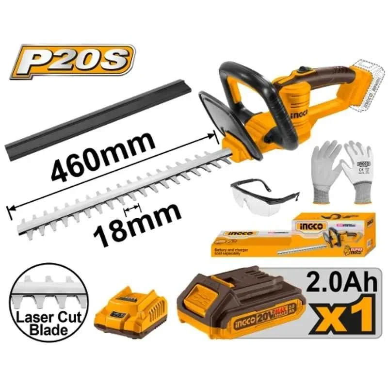 Buy INGCO CHTLI20461 20V Hedge Trimmer online
