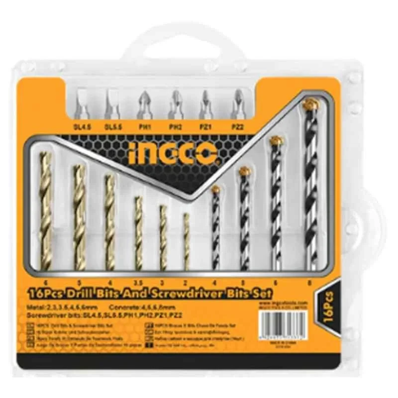 Buy Ingco AKSDB9165 Drill Bit & Screwdriver Bit Set online