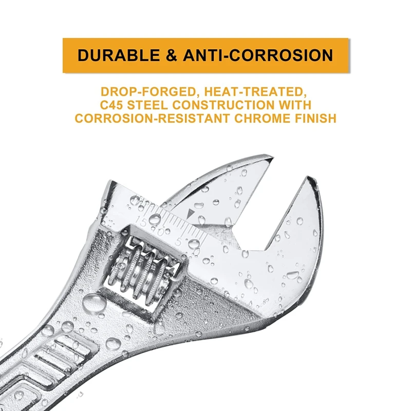 Buy Ingco HADW131082 Adjustable Wrench online