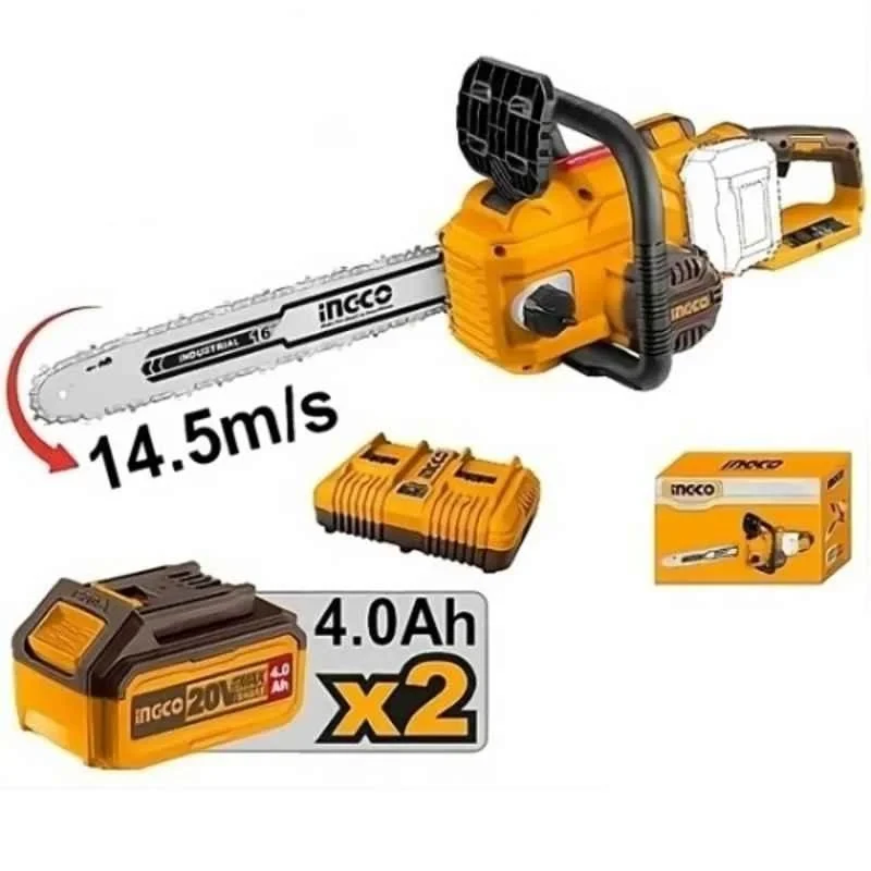 Buy Ingco CGSLI401682 Brushless Cordless Chain Saw online