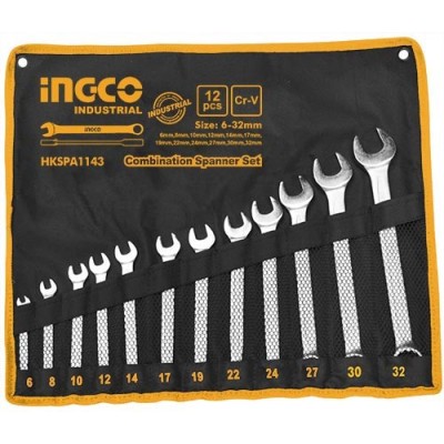 Buy Ingco HKSPA1143 6-32mm Spanner Set online