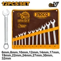 Buy Ingco HKSPA1143 6-32mm Spanner Set online