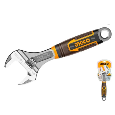 Buy Ingco HADW131068 CrV Industrial Adjustable Wrench online