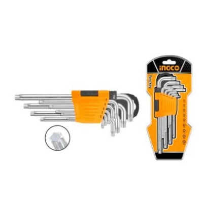 Buy Ingco HHK11092 9 Pcs CR-V Hex Key Set online