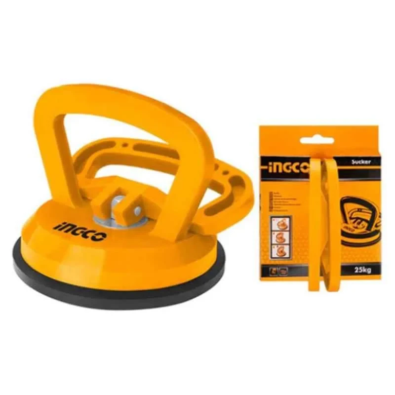 Buy Ingco HSU012501 25kg ABS Yellow Glass Sucker online