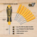 Buy Ingco AKISD0901 Aluminium Screwdriver Set online